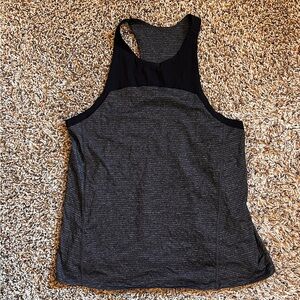 Lululemon Athletica Gray Racerback Tank Top Sleeveless